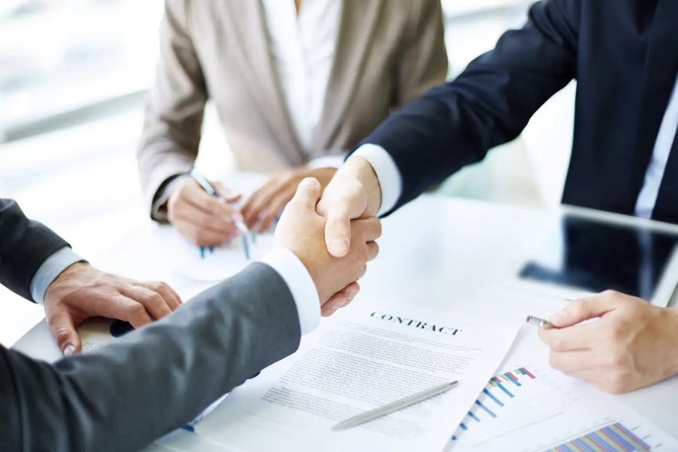 contract handshack